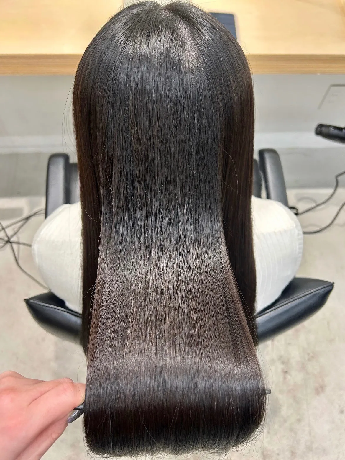 メテオトリートメントでツヤ・柔らかさ・持続力UP